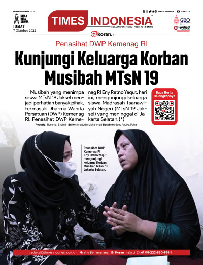 Edisi Jumat, 7 Oktober 2022: E-Koran, Bacaan Positif Masyarakat 5.0