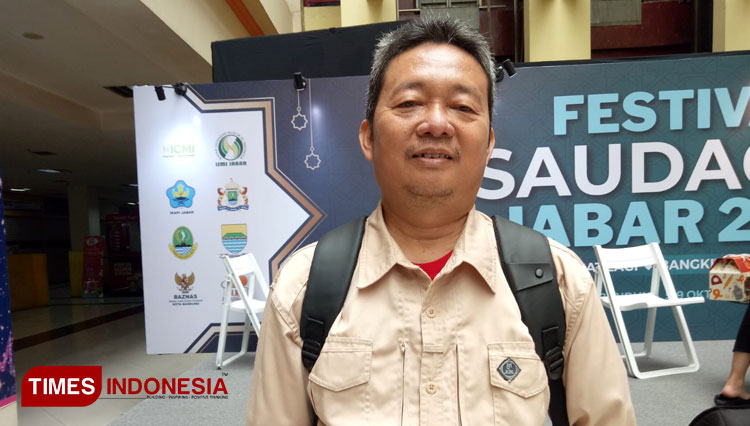 Penulis buku Biografi Otto Iskandar Dinata, Iip D. Yahya (Foto: Djarot/TIMES Indonesia)