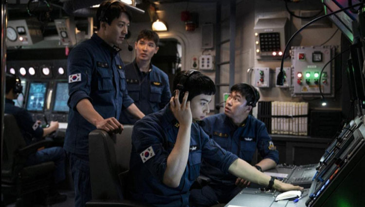 Salah satu adegan dalam film Decible yang dibintangi Lee Jong Suk, Cha Eun Woo dan Kim Rae Won. SUMBER: IMDB