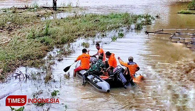 BPBD Pacitan Belum Temukan Bocah yang Tenggelam di Sungai Grindulu