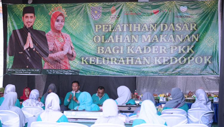 50 Kader Posyandu Ikuti Pelatihan Olahan Makanan yang Digelar Pokmas Kedopok Kota Probolinggo