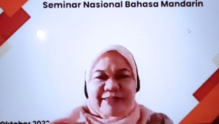 Koordinator Program Studi S1 Pendidikan Bahasa Mandarin Fakultas Sastra Universitas Negeri Malang Dr Dewi Kartika Ardiani, Jumat (14/10/2022).(Foto : Lely Yuana/TIMES Indonesia) 
