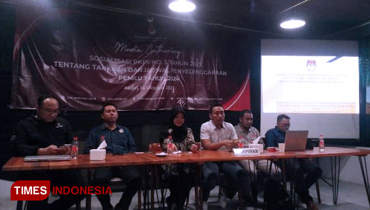 Kpu Kabupaten Kediri Paparkan Tahapan Dan Jadwal Pemilu 2024 Times