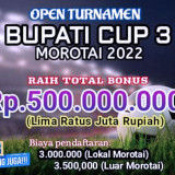 Dispora Sebar Flyer Pendaftaran Bupati Cup III Tanpa Izin Pj Bupati Morotai, Plt Sekda: Kami Batalkan