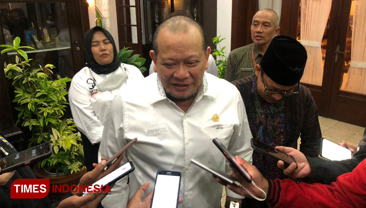 Ketua DPD RI La Nyalla Mattaliti. (Dok: TIMES Indonesia)