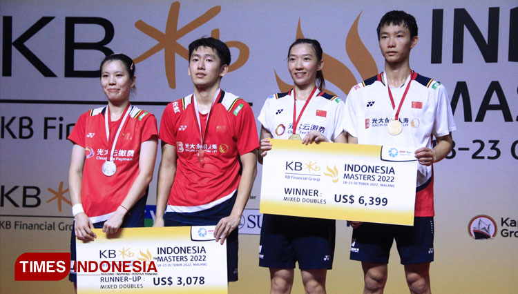 Final Indonesia Masters 2022, Indonesia Juara Ganda Putra - TIMES Indonesia