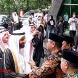 Sambut Menteri Haji dan Umrah Arab Saudi, Menag RI Lakukan Pertemuan Tertutup