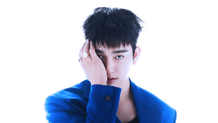 Jinyoung GTO7 rela menjadi moster dalam film terbarunya Christmas Carol, Sumber: instagram jinyoung_0922jy