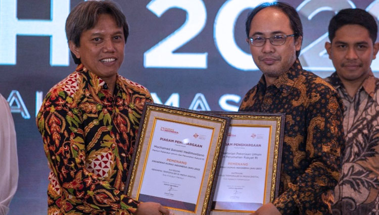 Kementerian PUPR RI Raih Anugerah Humas Indonesia 2022