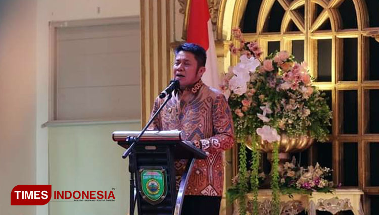 Gubernur Sumsel H Herman Deru. (Foto: Dok Pemkot Lubuklinggau for TIMES Indonesia) 