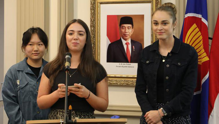 Kala Generasi Muda Indonesia-Australia Ikrarkan Sumpah Pemuda