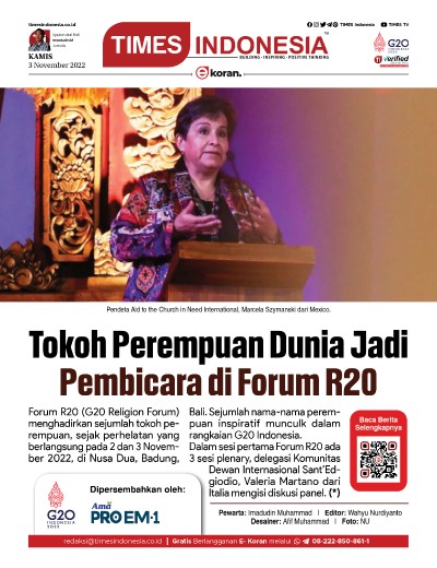 Edisi Kamis, 3 November 2022: E-Koran, Bacaan Positif Masyarakat 5.0