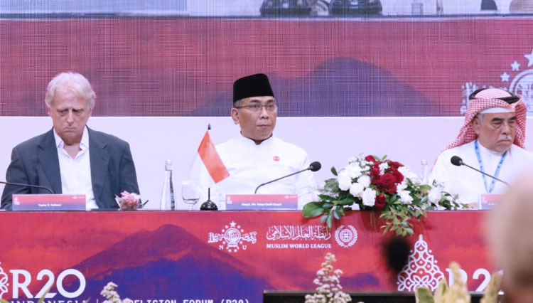 Pertemuan pemimpin agama dunia dalam Forum Agama G20 atau biasa disebut R20. (Foto: Dok. R20 for TIMES Indonesia)