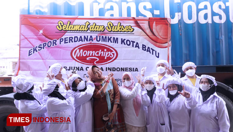 UMKM Kota Batu Ekspor Keripik Tempe ke Empat Negara