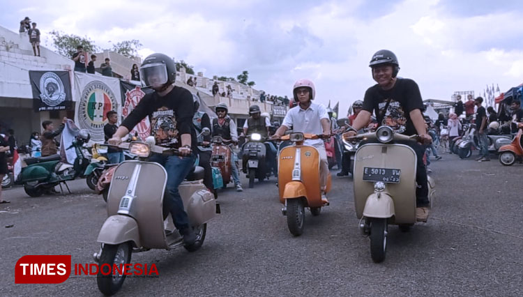 HUT ke-20 PSM, Ajang Silahturahmi Scooterist dan Promosi Wisata Majalengka