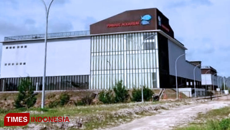Gedung PIAMARI di Pangandaran. (Foto: Syamsul Ma'arif/TIMES Indonesia)