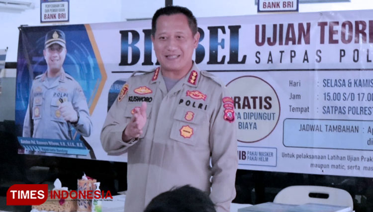 Mau Lulus Ujian SIM? Ikuti Bimbel Gratis dari Polresta Bandung