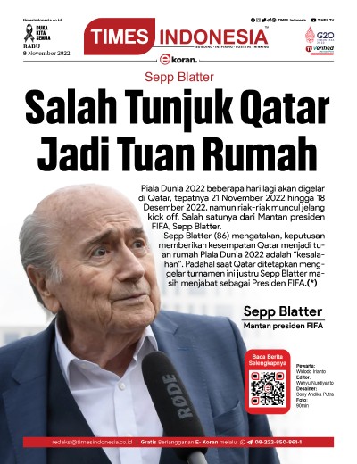 Edisi Rabu, 9 November 2022: E-Koran, Bacaan Positif Masyarakat 5.0
