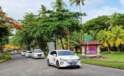 Penampakan Mobil Listrik di Area KTT G20 Indonesia