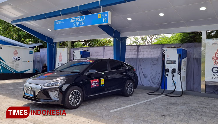 PLN Pasang 66 Charging Station untuk Layani Kendaraan Listrik G20