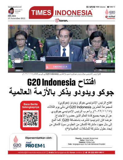 Edisi Selasa, 15 November 2022: E-Koran, Bacaan Positif Masyarakat 5.0