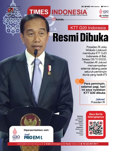 Edisi Selasa, 15 November 2022: E-Koran, Bacaan Positif Masyarakat 5.0
