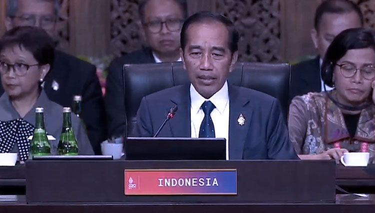 Vollständige Rede der Präsident Jokowi auf dem G20-Gipfel Indonesien