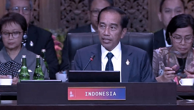 Didampingi Dua Wonder Women, Jokowi Resmi Buka KTT G20 Indonesia