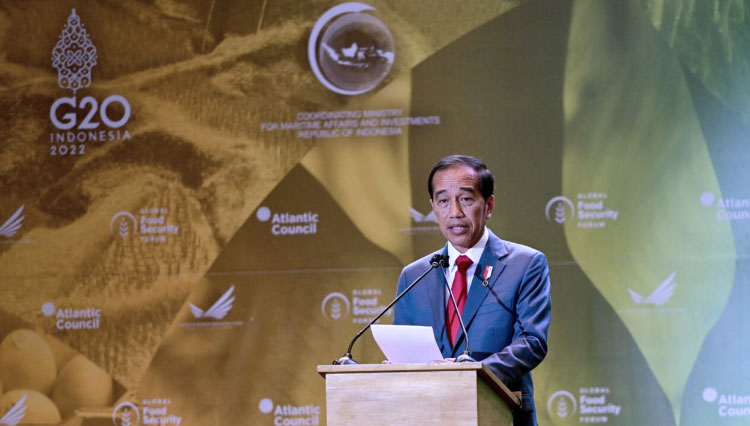 Never Again, Mantra Jokowi di Pidato Pembuka Sesi Kedua KTT G20