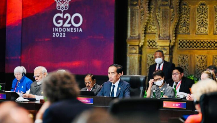KTT G20 Indonesia. (Foto: BPMI Setpres/Laily Rachev)