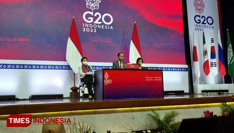 Deklarasi KTT G20 Indonesia, Jokowi: Poin Perang Rusia-Ukraina Paling Alot