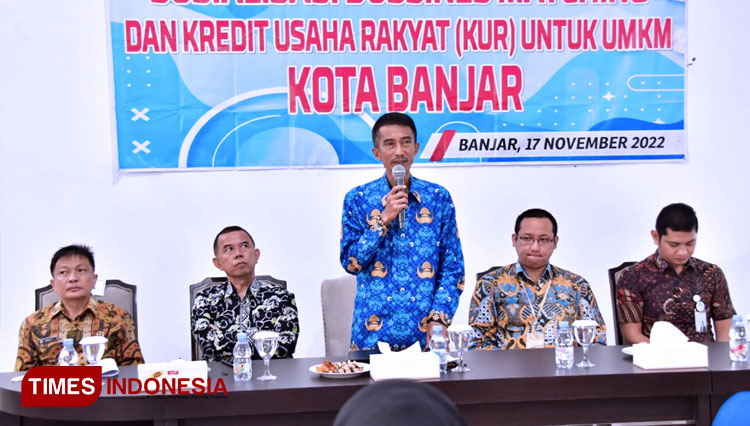 Wakil Wali Kota Banjar Buka Sosialisasi Bussines Matching dan KUR
