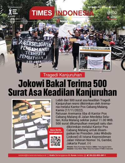 Edisi Kamis, 17 November 2022: E-Koran, Bacaan Positif Masyarakat 5.0