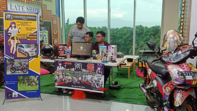 ITSUKI saat berpartisipasi dalam event Mini Akiba di Lippo Plaza Jember. (FOTO: AJP TIMES Indonesia)