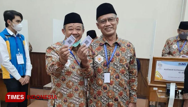 Duet Haedar Nashir-Abdul Mu'ti Kembali Akan Pimpin Muhammadiyah