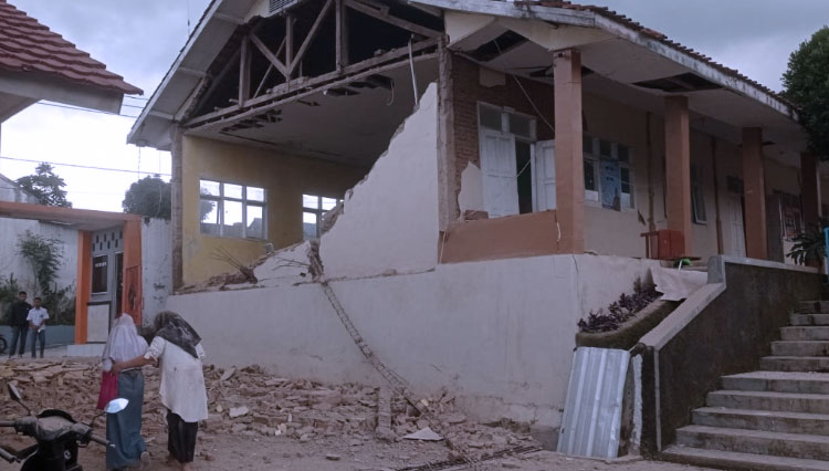 Gempa Cianjur M5,6, BNPB: Dua Warga Meninggal Dunia