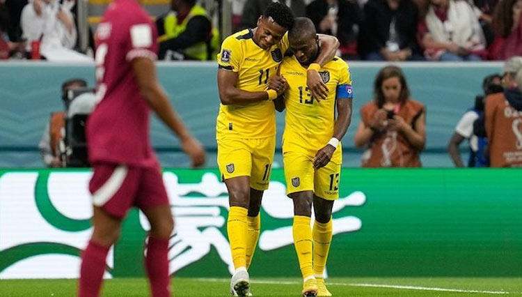 Pembukaan Piala Dunia 2022, Tuan Rumah Qatar Kalah 2-0 dari Ekuador