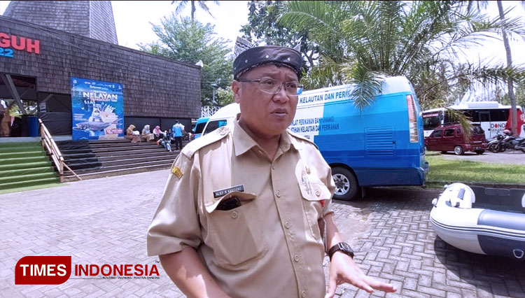 Kepala Dinas Perikanan Banyuwangi, Alief Rachman Kartiono. (FOTO: Anggara Cahya /TIMES Indonesia)