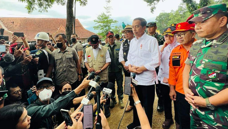 Gempa Bumi Cianjur, Jokowi: Rumah Rusak Parah Dapat Bantuan Rp50 Juta
