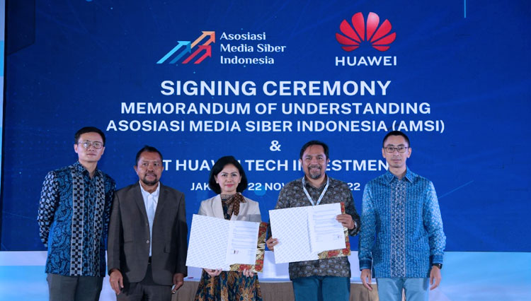 Huawei dan AMSI Sinergi Tingkatkan Kecakapan Digital Media Siber 