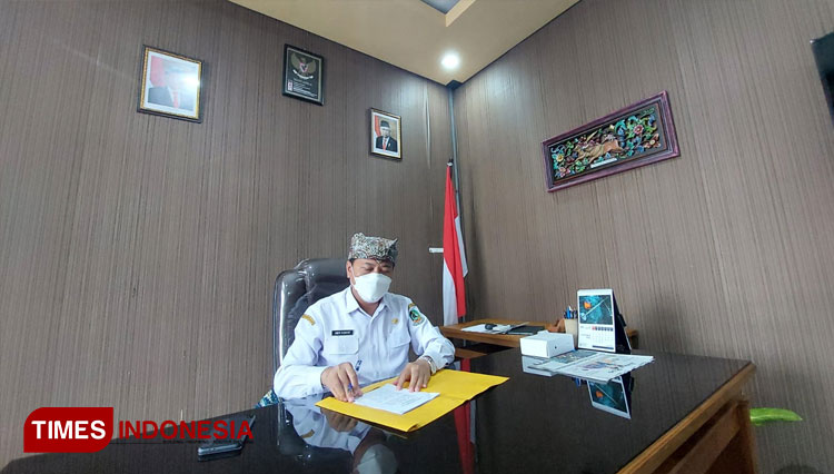 Kepala Dinas Kesehatan Banyuwangi, Amir Hidayat. (Foto: Anggara Cahya/ TIMES Indonesia)