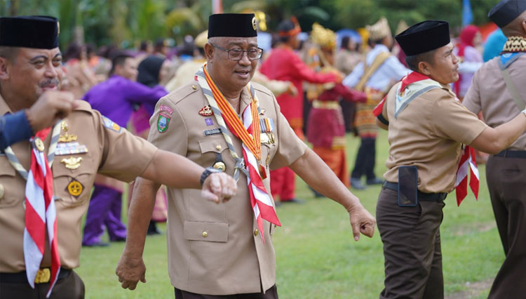 TNI AL Gelar Perkemahan Pramuka Maritim