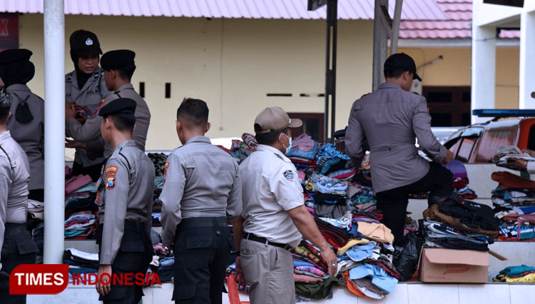 Polres Bondowoso Galang Dana dan Doa untuk Korban Gempa Cianjur
