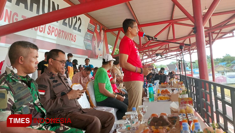 Menprarekraf RI Sandiaga Uno Resmi Buka Open Turnamen Bupati Cup III Morotai