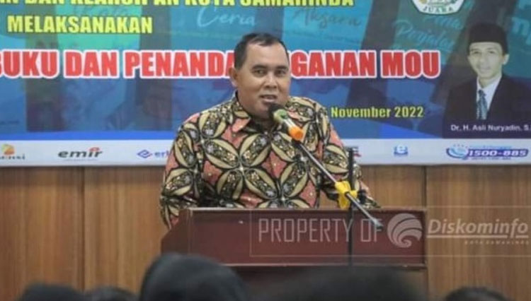 Kepala Dinas Perpustakaan dan Kearsipan (Dispursip) Kota Samarinda, Erham Yusuf (Foto: Dok Kominfo Samarinda)