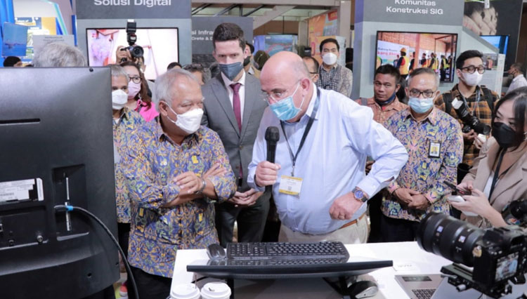 Buka Konstruksi Indonesia 2022, Menteri PUPR RI Ajak Gunakan Produk Dalam Negeri