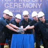 Topping-Off Ceremony, Magna One Office Tower Sudah Terjual 5 Lantai