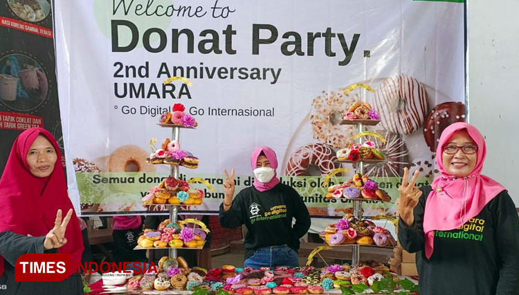 Donat Party, Acara Ulang Tahun ke-2 Komunitas UMARA Madiun yang Jadi Ajang Promosi Produk Bakery