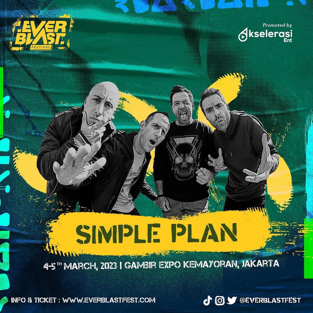 Maret 2023 Simple Plan Siap Guncang Jakarta TIMES Indonesia