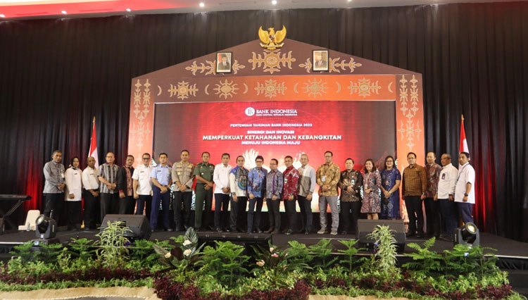 Perwakilan Bank Indonesia Cabang Maluku menggelar Pertemuan Tahunan Bank Indonesia (PTBI) bertempat di Hotel Santika, Ambon, Rabu (30/11/2022). (Foto: Diskominfo Maluku for TIMES Indonesia)